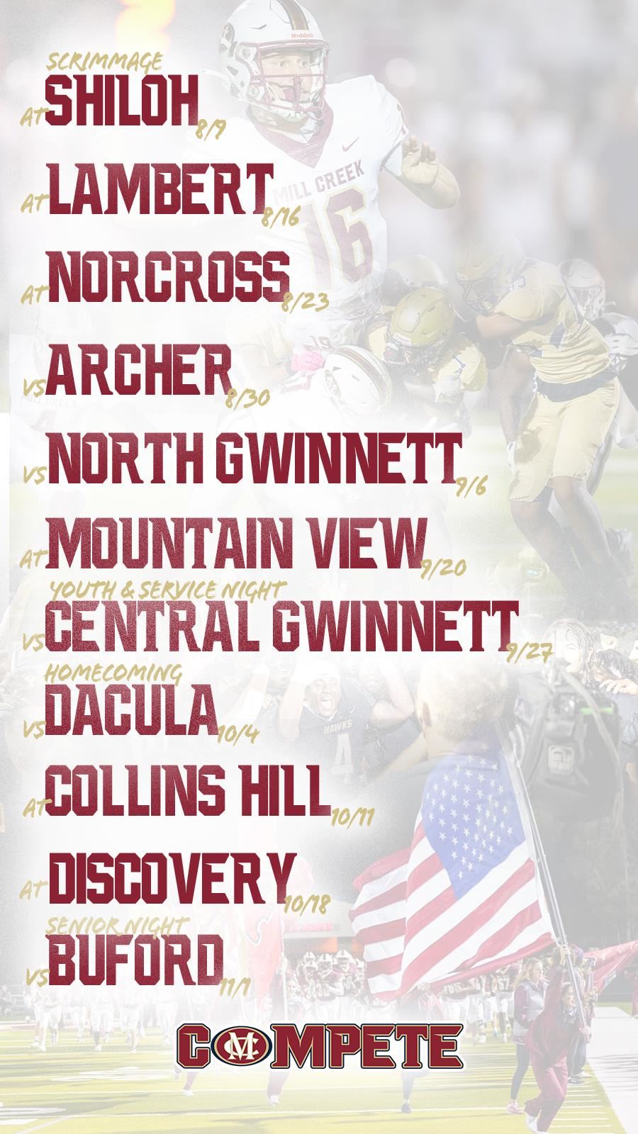 2024 football schedule